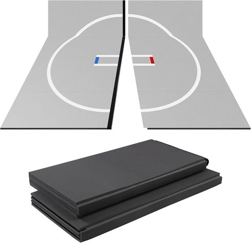 3M X 3M Jiu Jitsu Gymnastics Training Mat Wear Resist Portable Wrestle MMA Blanket Anti-Slip Multi-Functional Training Blankets for Grappling Martial Art Boxing Judo in Saudi Arabia