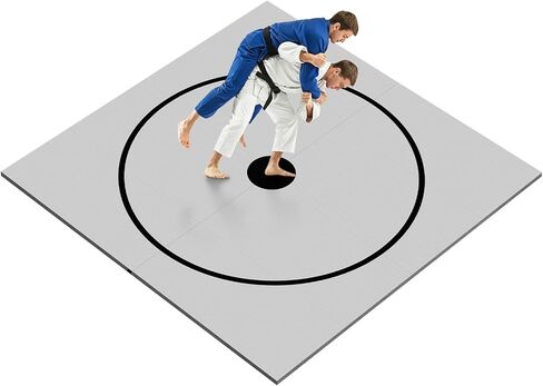 Generic بساط مصارعة للمنزل قابل للطي جيو جيتسو فنون الدفاع عن النفس بسمك 3 سم للجمباز BJJ MMA الملاكمة والجودو in Saudi Arabia