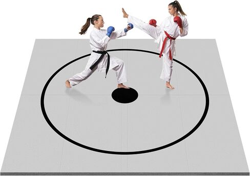Generic بساط مصارعة للمنزل قابل للطي جيو جيتسو فنون الدفاع عن النفس بسمك 3 سم للجمباز BJJ MMA الملاكمة والجودو in Saudi Arabia
