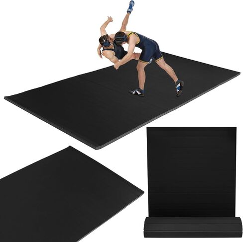 Extra Large Exercise Mat 118.11x59.06x1.18in Thick Workout Mats with Non-Slip Surface High-Density Gym Mat for Home Yoga Pilates Martial Art MMA Grappling in Saudi Arabia