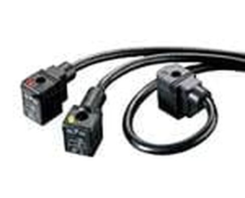 Woodhead/Molex, E453P3N2502P000, Cable Assembly 3 Wire+Earth PUR Black Integrated Gasket Assembled+Fixing Screw with Washer Assembled M3x27mm 24V 2.5m (80 Item/s) in Saudi Arabia