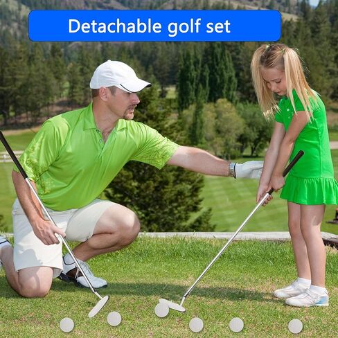 2 Set Golf Putter Detachable Left and Right Handed Putter with 4 Golf Balls for Adult Teenager in Kuwait