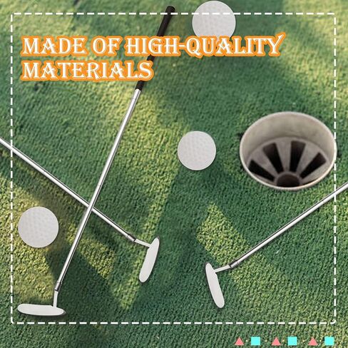 2 Set Golf Putter Detachable Left and Right Handed Putter with 4 Golf Balls for Adult Teenager in Kuwait