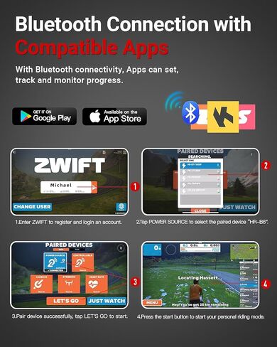 دراجة تمارين هاريسون للمنزل - دراجة ركوب داخلية مقاومة مغناطيسية بوزن 350 رطل، دراجات ثابتة مع شاشة LCD 2 في 1 وحامل للكمبيوتر اللوحي، ناعمة وهادئة لتمارين القلب in Kuwait