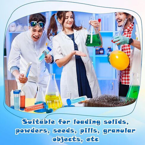 50 Pack 50 ml Conical Centrifuge Tubes Sterile Plastic Test Tubes with Screw Caps Plastic Container with Graduated and Write Marks for School Science Experiments in Saudi Arabia
