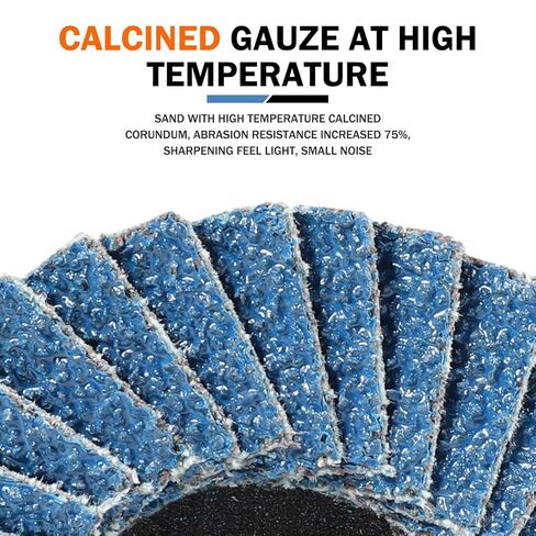 23 قطعة قرص قلاب لطاحونة القالب، أقراص قفل دوارة 2 بوصة مع حامل 1/4 بوصة 40/60/80/120 حبيبة، أقراص سنفرة لإزالة المخزون والصدأ، التشطيب، التلميع، مرفق سنفرة مثقاب كهربائي in Kuwait