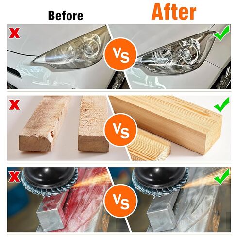 23 قطعة قرص قلاب لطاحونة القالب، أقراص قفل دوارة 2 بوصة مع حامل 1/4 بوصة 40/60/80/120 حبيبة، أقراص سنفرة لإزالة المخزون والصدأ، التشطيب، التلميع، مرفق سنفرة مثقاب كهربائي in Kuwait