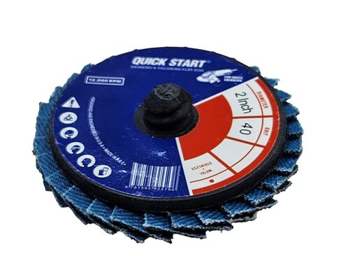 3" Mini Flap Discs Quick Change Sanding Disc- 30 Pack - 38-40 Grit in Kuwait