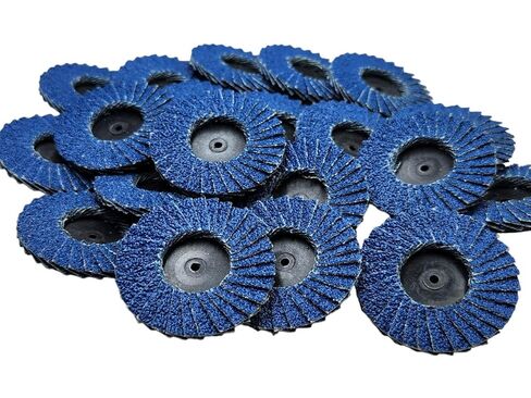 3" Mini Flap Discs Quick Change Sanding Disc- 30 Pack - 38-40 Grit in Kuwait