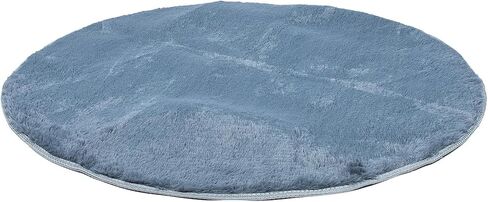 Anti-Skid Acoustic Drum Mat 1.2m Diameter Soundproof Cushion Pad for Jazz Drum Set with Insulation and Noise Reduction, Non-Slip Round Grey Rug for Musical Instruments in Kuwait