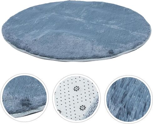 Garneck 1.2m Diameter Drum Soundproofing Rug Anti-Skid Acoustic Carpet Pad Sound Insulation Mat for Home Music Studio in Saudi Arabia