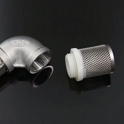 1 قطعة 1/2 "3/4" 1 "شبكة من الفولاذ المقاوم للصدأ تصفية شاشة الري مضخة مياه شبكة مصفاة (3/4") in Kuwait