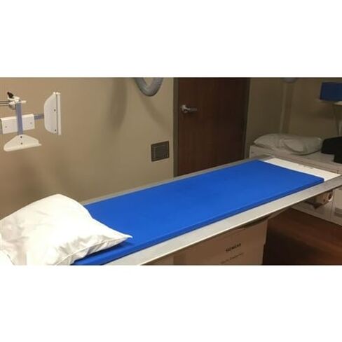 X-Ray Table Pad: 72" x 24" x 1" - Premium Closed Cell Coated Foam, Radiolucent Non-Skid Surface, USA Made in Kuwait