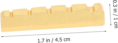 5-String Bass Bridge Saddle Copper Bass String Nut High Precision Design Musical Instrument Accessory for Electric Guitar in Saudi Arabia