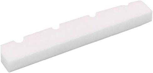 4 String Slotted Bass Guitar Bone Nut Oxen Bone Parts for Guitar Accessories Lightweight Durable Instrument Accessory for Enhanced Tone and Easy Installation in Saudi Arabia