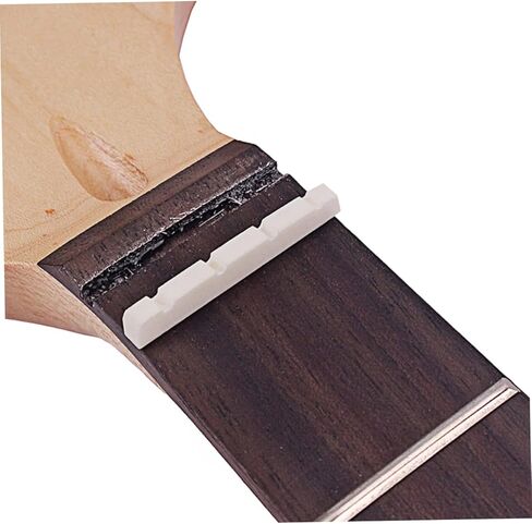 Vaguelly Bass Guitar Nut Replacement Slotted Bone Nuts for Guitar Natural Oxen Bone Professional Instrument Accessory in Saudi Arabia
