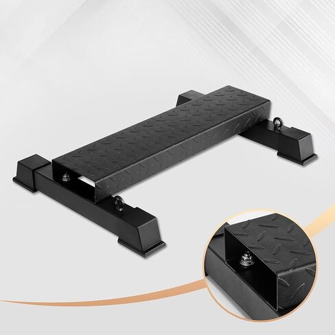 Heavy Duty 4-in-1 Calf Raise Machine & Squat Wedge Board - Anti-Slip Steel Calf Raise Block, Calf Stretcher, Foot Wedge for Home Gym, Calf and Leg Workout Equipment in Saudi Arabia