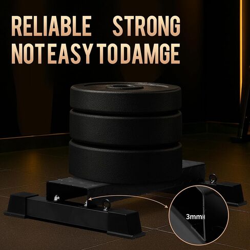 Heavy Duty 4-in-1 Calf Raise Machine & Squat Wedge Board - Anti-Slip Steel Calf Raise Block, Calf Stretcher, Foot Wedge for Home Gym, Calf and Leg Workout Equipment in Saudi Arabia