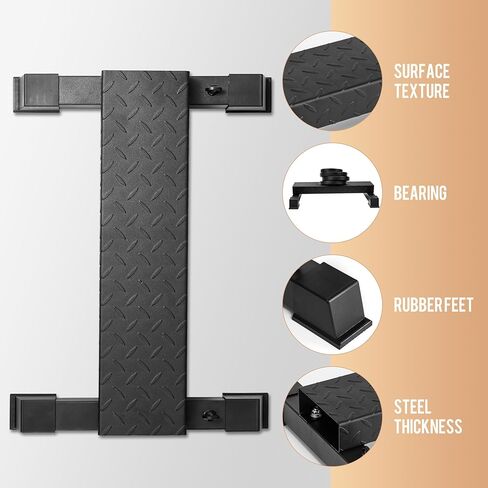 Heavy Duty 4-in-1 Calf Raise Machine & Squat Wedge Board - Anti-Slip Steel Calf Raise Block, Calf Stretcher, Foot Wedge for Home Gym, Calf and Leg Workout Equipment in Saudi Arabia