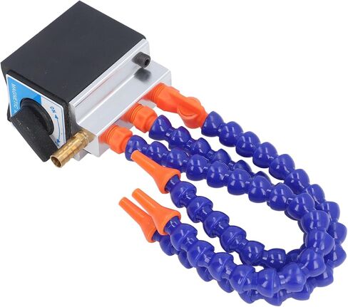 Mist Coolant Lubrication Spray System Engraving Machine Cooling Sprayer Magnetic Base Holder G1/4 in G1/2 Out 3 Holes in Saudi Arabia