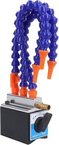 Mist Coolant Lubrication Spray System Engraving Machine Cooling Sprayer Magnetic Base Holder G1/4 in G1/2 Out 3 Holes in Saudi Arabia