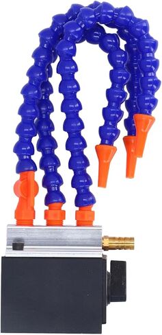 Mist Coolant Lubrication Spray System Engraving Machine Cooling Sprayer Magnetic Base Holder G1/4 in G1/2 Out 3 Holes in Saudi Arabia
