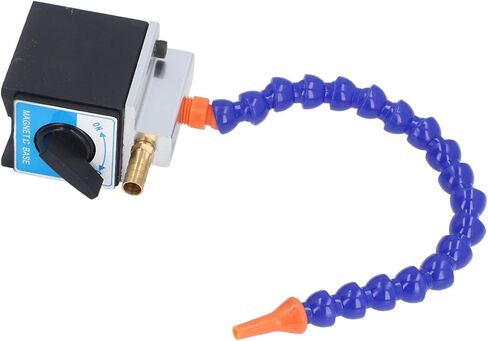 Magnetic Base Coolant Hose 1/4inch Inlet 1/2inch Outlet 11.8inch Long Flexible Water Oil Coolant Pipe Hose with Adjustable Magnetic Base Holder in Saudi Arabia