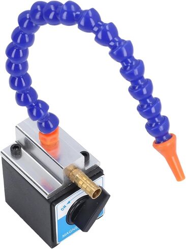 Magnetic Base Coolant Hose 1/4inch Inlet 1/2inch Outlet 11.8inch Long Flexible Water Oil Coolant Pipe Hose with Adjustable Magnetic Base Holder in Saudi Arabia