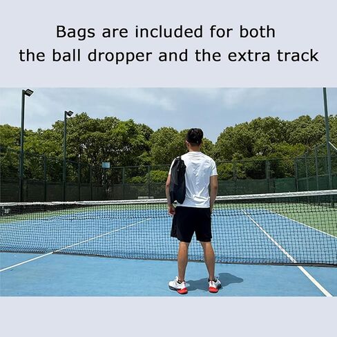 Adjustable Portable Tennis Ball Machine for Enhanced Practice Sessions - Manual Operation, Perfect for Players of All Levels, Lightweight and Easy to Use,Without Extra Track in Saudi Arabia