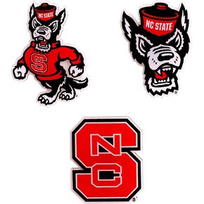Desert Cactus North Carolina State University Acrylic Magnet 3 Pack NC State Wolfpack Decorative Design Officially Licensed (Magnet Set A) in Kuwait