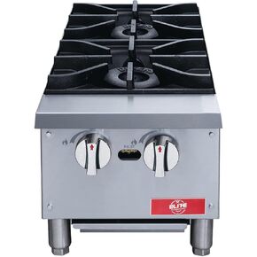 Commercial 12" 2 Burner Hotplate ETL CCHPA12 in Kuwait