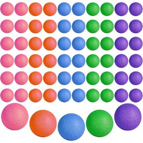 مجموعة كرات لاكروس مكونة من 60 كرة تدليك مقاس 2.36 بوصة، أداة تحرير الليفي العضلي، بكرة خلفية، مزيل عقد العضلات in Kuwait