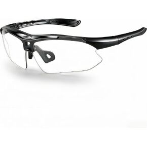 Photochromic Cycling Glasses for Men Women, 100% UV Protection Wraparound Cycling Running Glasses, Anti-Sweat Anti-Wind Non-Polarized Safety Glasses for Baseball Golf Pickleball in Saudi Arabia