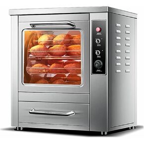 آلة البطاطس الحلوة المحمصة التجارية الأوتوماتيكية، فرن كهربائي للشارع، فرن بطاطس الذرة، سطح المكتب العمودي، آلة البطاطس الحلوة in Kuwait