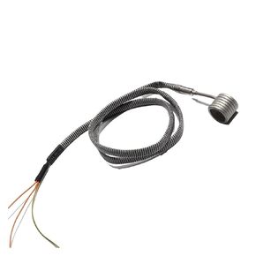 50mm Hot Runner Coil Heater, 220V, 1100-1600W, with Ground Wire for Injection Molding Machines(3.5x3.5mm,220V-1200W 50x45mm) in Kuwait