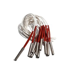 سخان أحادي الطرف 9.5 مم × 30-200 مم 220 فولت 85 وات-600 وات - 5 قطع عناصر تسخين صناعية (9.5 × 100 مم 220 فولت 300 وات) in Kuwait