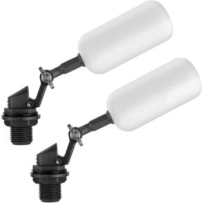 2 Pack Water Float Valve 1/2 inch, 1/2" Brass Float Ball Valve with Adjustable Arm, Automatic Fill and Control Water Level for Fountains Pool Aquariums Water Trough Water Tank Ponds (B-1/2 Inch) in Kuwait