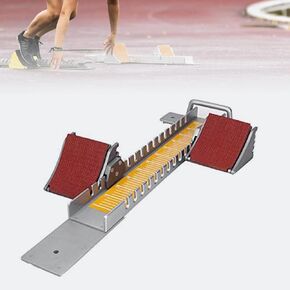 Aluminum Alloy Starting Block, Multifunctional Starting Block, 80cm Track and Field Starting Blocks,Orange in Saudi Arabia