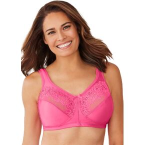 Comfort Choice Women's Plus Size Lace Mintory Bra in Kuwait