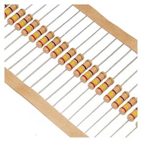 20 قطعة من مقاومات فيلم الكربون 1 وات 5.6 6.2 6.8 56 62 68 560 620 680 أوم RK 5% مقاومة 5R6 6R2 6R8 56R 680R 5.6K 6.2K 6.8K 0.1R-1M(CF 1W 9R1 20 قطعة) in Kuwait