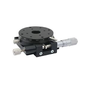 R-axis 125mm RSP125-L 360-degree Manual Rotating Platform Precision Bearing Linear Stage in Saudi Arabia