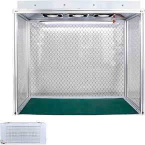 Laminar Flow Cabinet Vertical Laminar Flow Hood Air Flow Clean Bench,Dust Frees Work Station with Three Fans,Filter for Cleanliness Dust Free Work,for Laboratories and Workshops in Kuwait