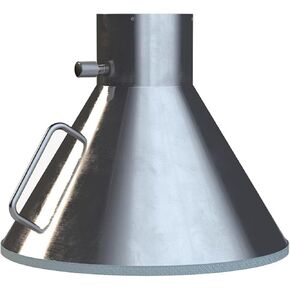 Stainless Steel Fume Hood,304 Stainless Steel Fume Hood - Custom Industrial Welding Smoke Collector & Ventilation System for Factories and Workshops (7.5cm) - Durable & Efficient Air Filtrat in Kuwait