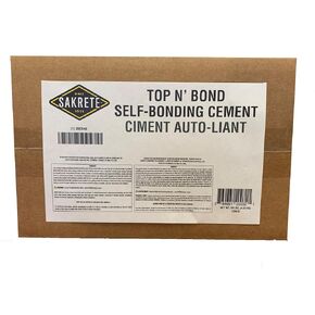 Sakrete - 120031 - أداة لصق الخرسانة باللون الرمادي، صندوق 10 رطل، التغطية: 4.5 قدم مربع in Kuwait