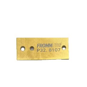 FROMM P328 P329 Welding Stop Gripper P32.8107 - Replacement Lower Welding Gripper & Anti-Slip Plate for P328S, P329S Battery Strapping Tools - Lower Sealing Jaw in Kuwait