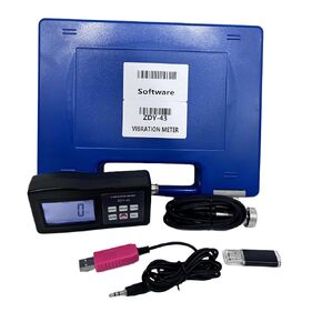 Handheld Vibration Meter Vibrometers with RS-232C Data Cable and Software Frequency Range Velocity10Hz~1kHz for Measuring Periodic Motion,Check The Imbalance and Deflecting of Moving Machinery in Saudi Arabia