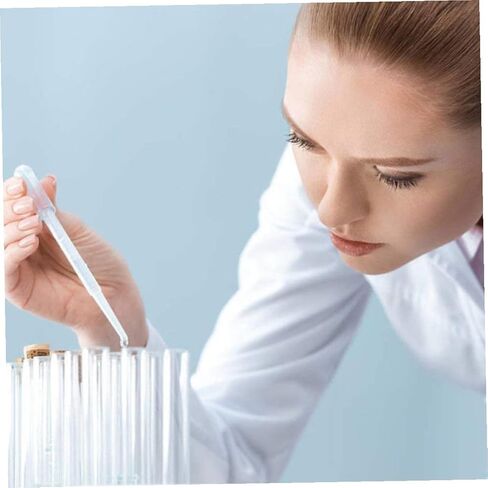 Luxshiny 205pcs 3ml Graduated Disposable Plastic Pipette Droppers with 150mm Length and 5pcs Funnels, Transfer Droppers for Essential Oils, Laboratory, and Science Experiments in Saudi Arabia