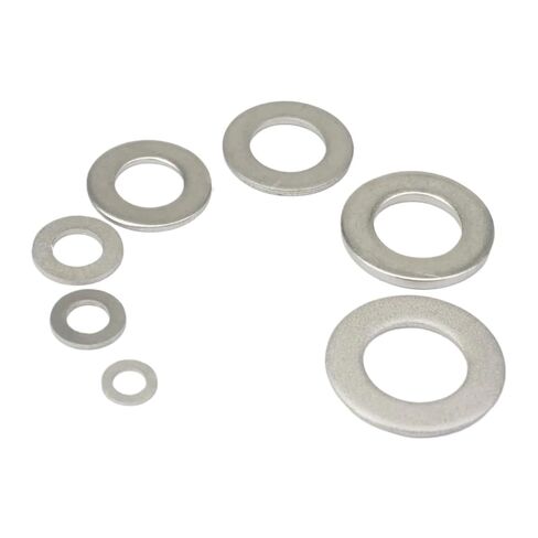 10-50 قطعة M3-M20 القطر الداخلي التيتانيوم النقي الترباس المسمار فاصل الرقائق طوقا حمض التآكل غسالات الأجهزة (M8 50 قطعة) in Kuwait