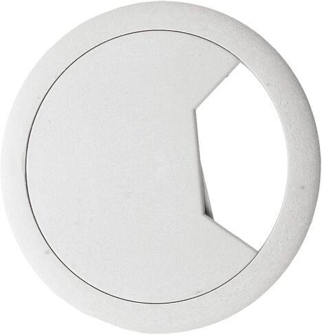 Desk Grommet,10 Pcs Home Office Desk Table Computer 60mm Cable Cord Hole,Gray, in Saudi Arabia