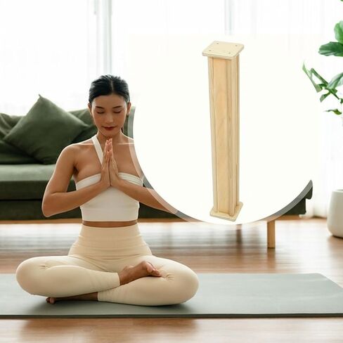 Colaxi Wood Rain Sound Pole Rain Sound Tube Yoga Rainstick Collection Easy to Carry Portable Meditation Instrument Wooden Rainmaker, No Bag in Saudi Arabia